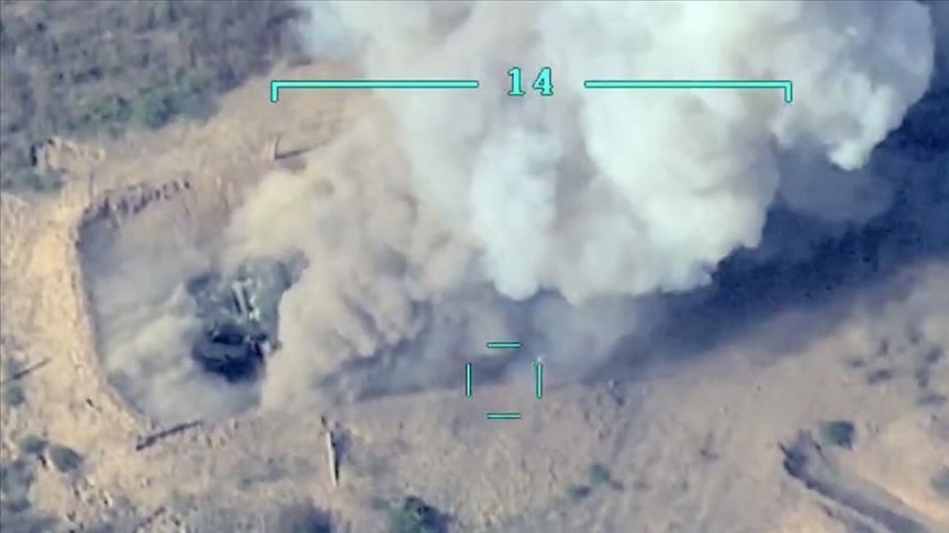 Azerbaijan destroys Armenia’s firing points