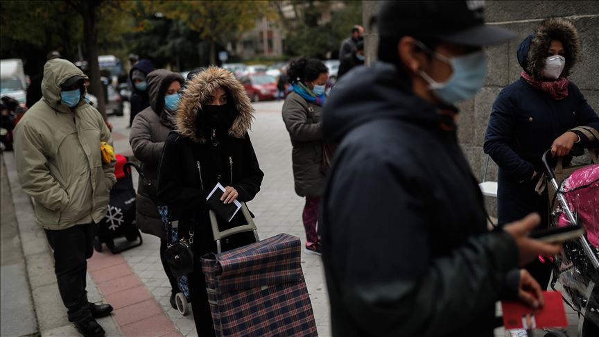 España registra la mayor mortalidad diaria por el coronavirus desde abril