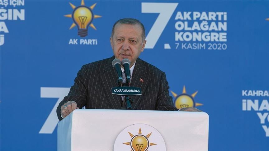اردوغان: هرگز از انجام اهداف خود منصرف نخواهیم شد
