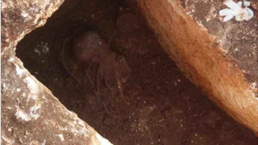 Ancient human skeleton found in southeast Turkey