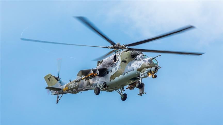 Над Арменией сбит российский военный вертолет