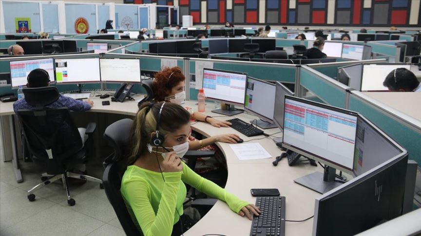 Diyarbakır'da '112 Acil Çağrı Merkezi'nden 3 dilde hizmet