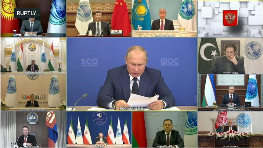 Russia hosts online summit of SCO leaders