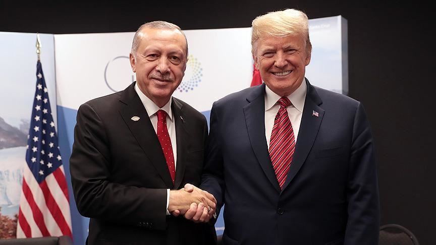 Serokomar Erdogan ji Serokê DYAyê Donald Trump re peyamek şand