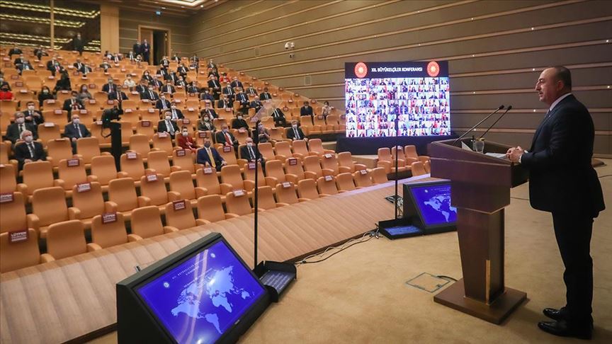 تشاووش أوغلو: لن نتنازل عن حقوقنا شرقي المتوسط