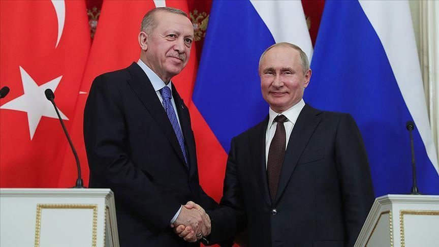 Erdogan, Putin discuss Upper Karabakh, Syria