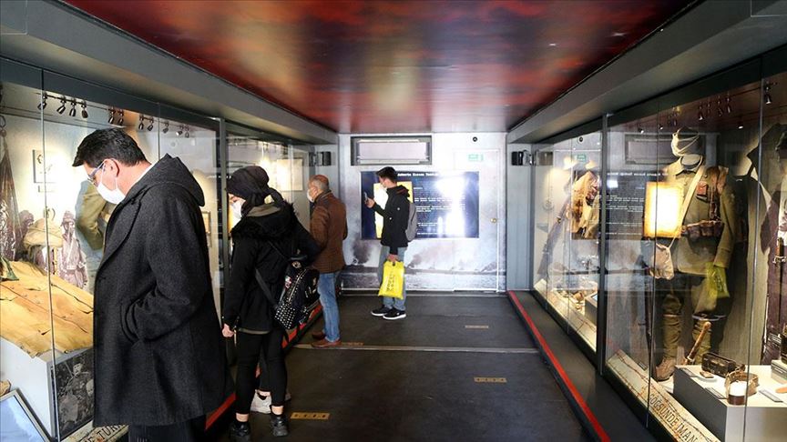 'Çanakkale Savaşları Mobil Müzesi' Sivas'ta kapılarını ziyaretçilerine açtı 