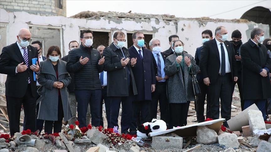 Turkish lawmakers visit Ganja city in Azerbaijan