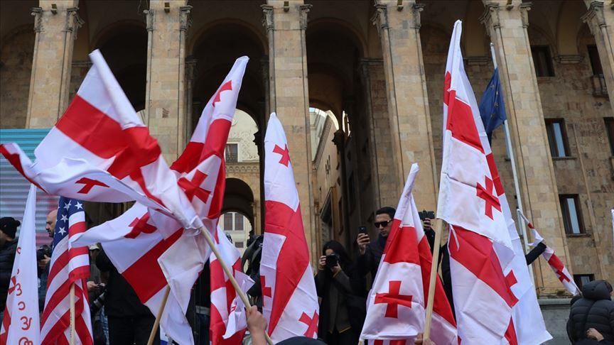 Оппозиция в Грузии организовала митинг против результатов парламентских выборов