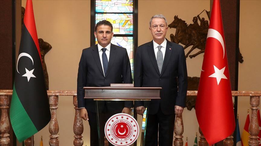 Turkish, Libyan defense chiefs talk Libya developments