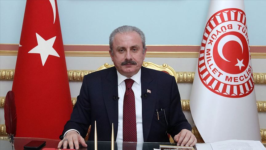 TBMM Başkanı Şentop KKTC'nin 37. kuruluş yıl dönümünü kutladı