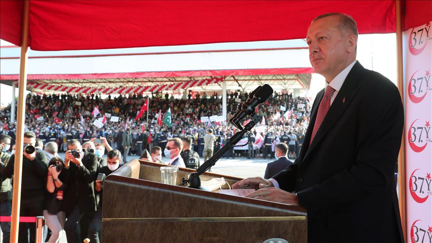 Erdogan: 2-state solution in Cyprus must be discussed