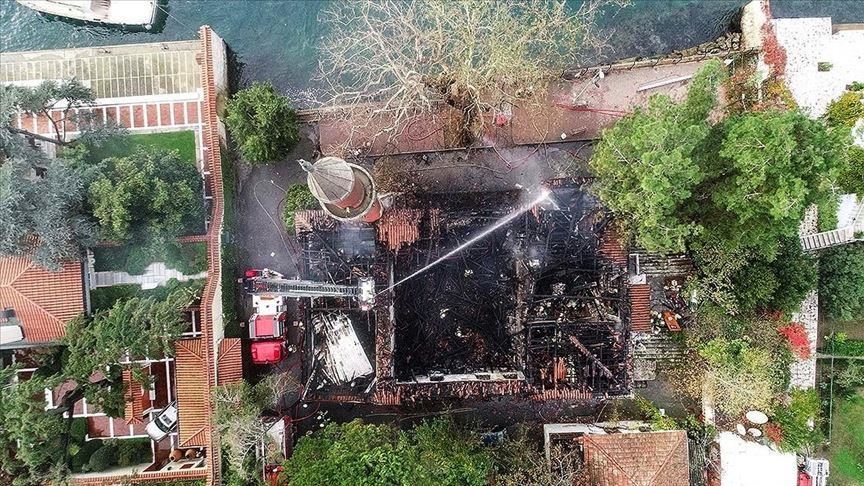 Short circuit caused Istanbul mosque fire