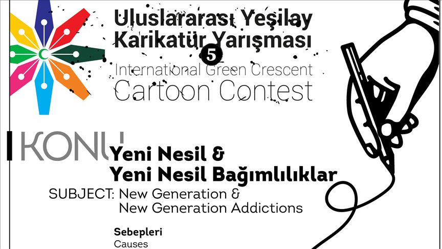 Turkish anti-addiction body's cartoon contest opens