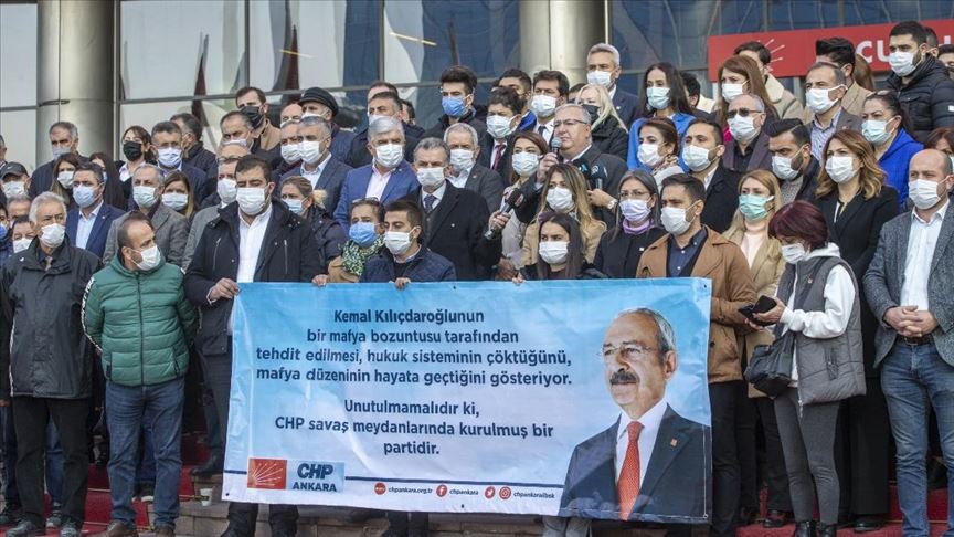 CHP, Kılıçdaroğlu'na yönelik tehdit içerikli yazıya ilişkin suç duyurusunda bulunacak