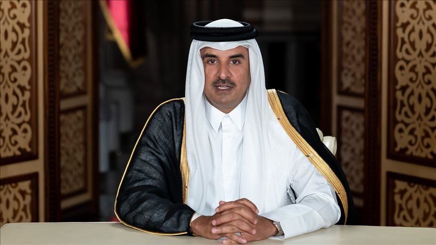 تاکید امیر قطر بر حمایت از افغانستان
