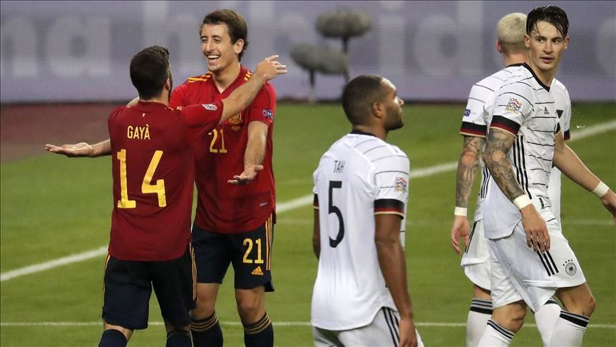 Spain hammer Germany 6-0 in Nations League
