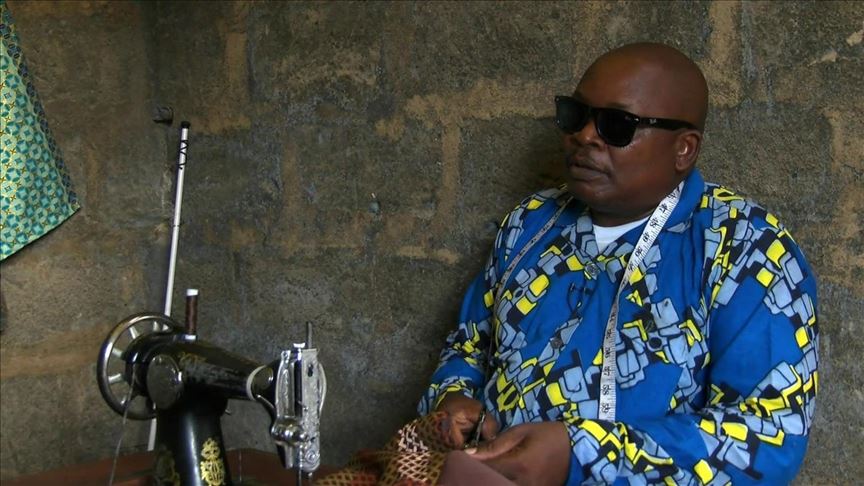 Tanzania's blind tailor who makes clothes for politicians