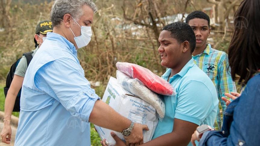 Colombia propone un plan de 100 días para la reconstrucción de las islas afectadas por el huracán Iota