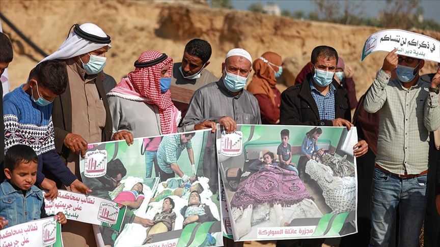 Gaza: Obilježena godišnjica pogibije devetočlane palestinske porodice