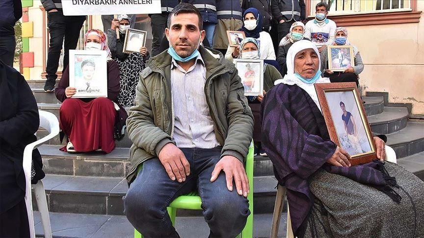 Another mother joins anti-PKK sit-in protests