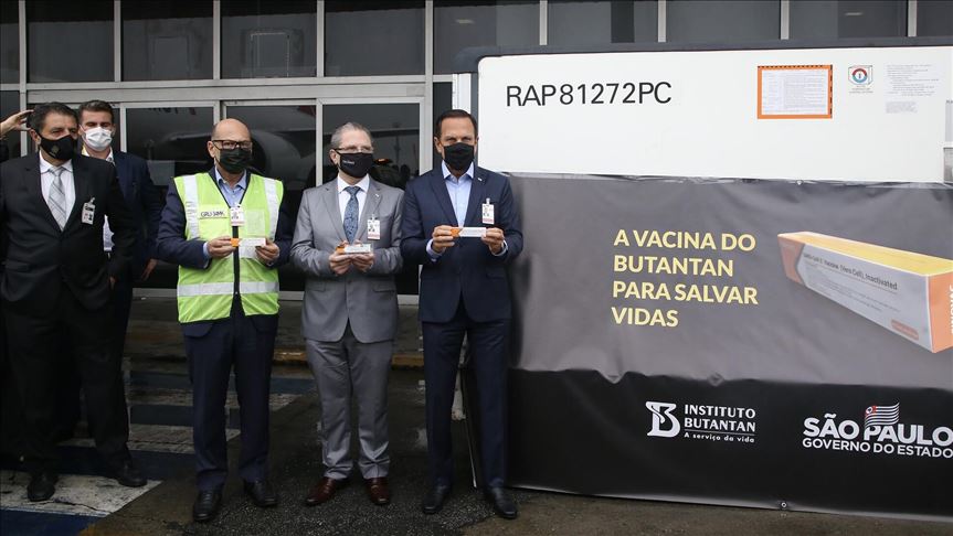 Llegan Las Primeras 120 000 Dosis De La Vacuna China Contra El Coronavirus A Brasil Llegan Las Primeras 120 000 Dosis De La Vacuna China Contra El Coronavirus A Brasil