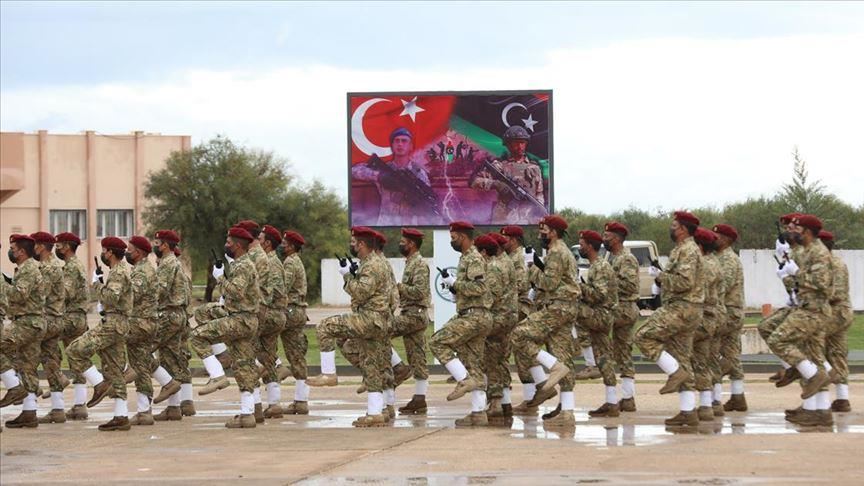 Libyan soldiers complete Turkish army training