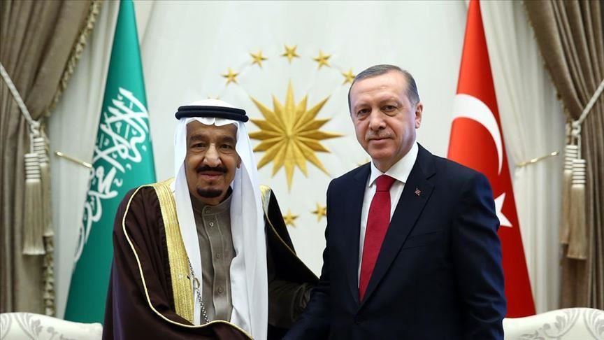 Эрдоган провел переговоры с королем Саудовской Аравии