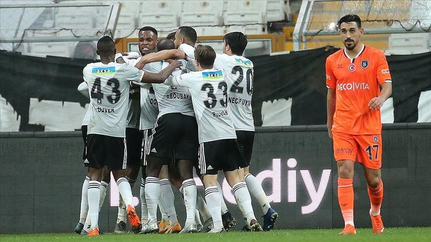 Besiktas end Basaksehir's 4-game winning streak