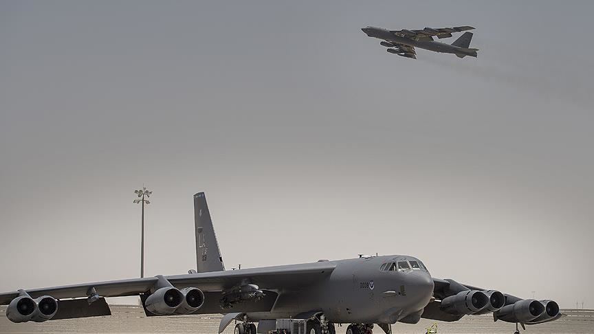 Washington sends B-52 bomber to the Middle East "on a long mission"