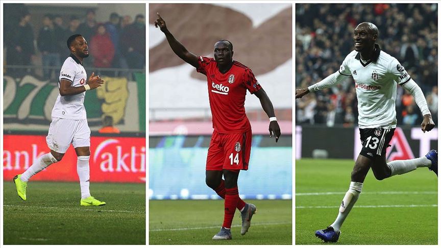 Beşiktaş'ın gol yükü Larin, Aboubakar ve Atiba'da 