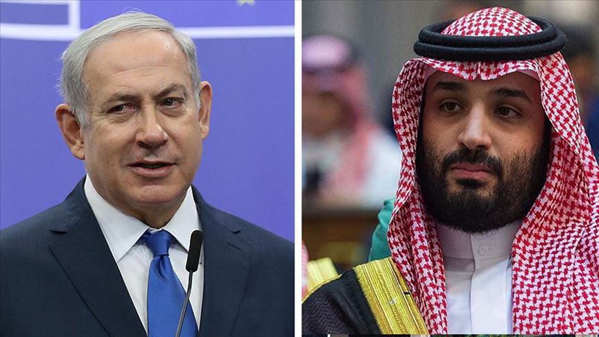 Netanyahu-Bin Selman görüşmesinde İsrail ile Suudi Arabistan arasındaki ilişkilerin normalleştirilmesi ele alındı