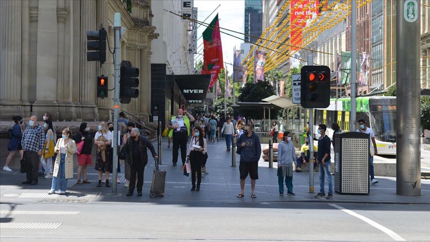 Avustralya'da Kovid-19'un merkezi Melbourne'de vaka kalmadı