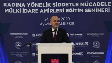 Bakan Soylu: Türkiye, AK Parti hükümetleriyle birlikte kadına şiddet konusunda samimi bir gayret ortaya koymuştur