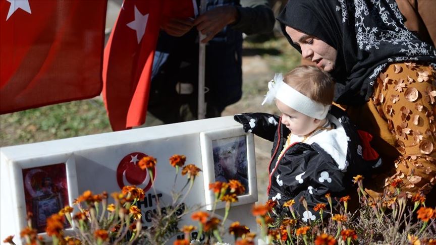 Şehit askerin hiç göremediği kızına önceden aldığı oyuncak doğum günü hediyesi oldu