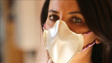Turkish craftsman forges unique silver, gold facemasks