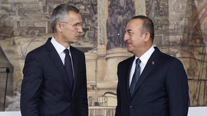 Turkish FM, NATO chief talk East Med, Nagorno-Karabakh