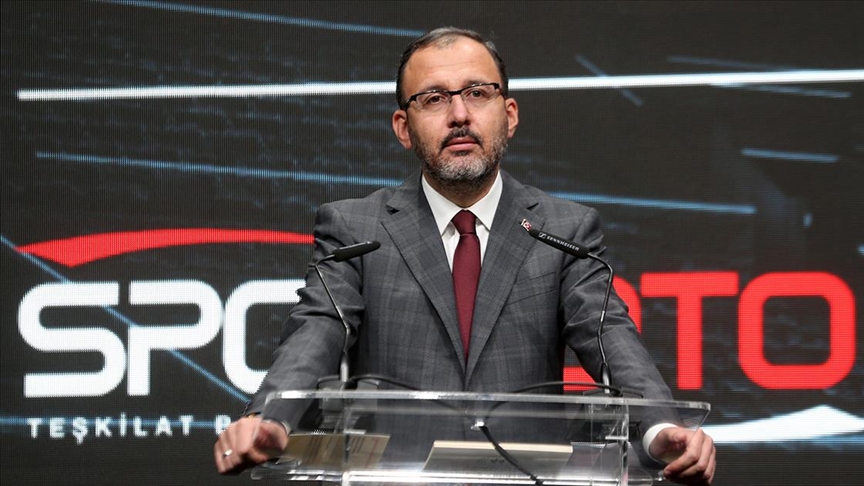 Gençlik ve Spor Bakanı Kasapoğlu: Hepimiz Türk sporunun hak ettiği yere gelmesi için var gücümüzle çalışıyoruz
