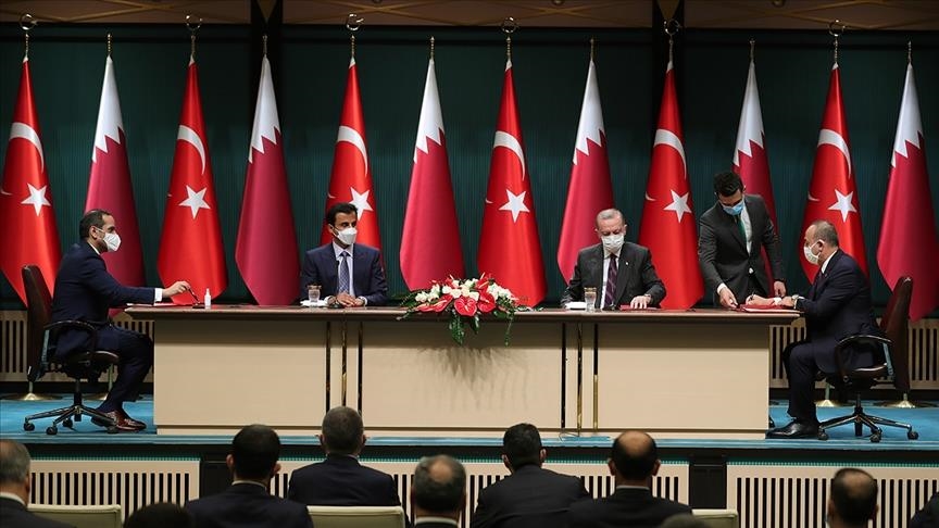 Турция и Катар подписали 10 соглашений о сотрудничестве
