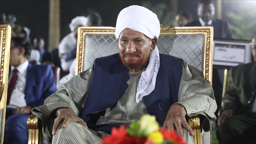 الرئيس عباس يعزي السودان بوفاة الصادق المهدي