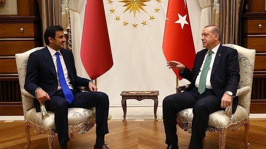 Presiden Turki sambut kunjungan resmi Emir Qatar di Ankara
