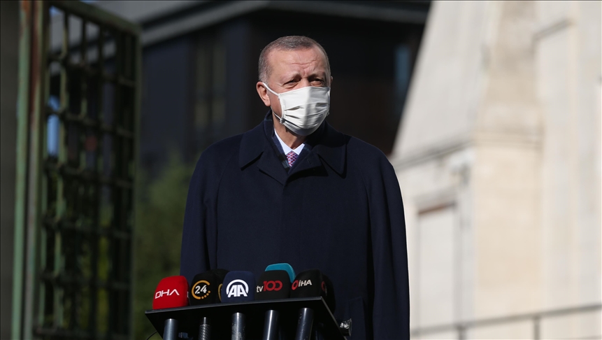 اردوغان: تلاش پژوهشگران ترکیه برای تولید واکسن بومی کرونا ادامه دارد