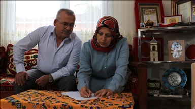 'Can Azerbaycan'a mektup' kampanyasına ilk mektup şehit ailesinden