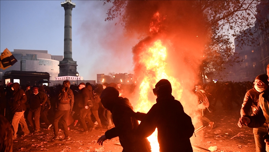 France : Des affrontements à Paris en marge de la marche des libertés