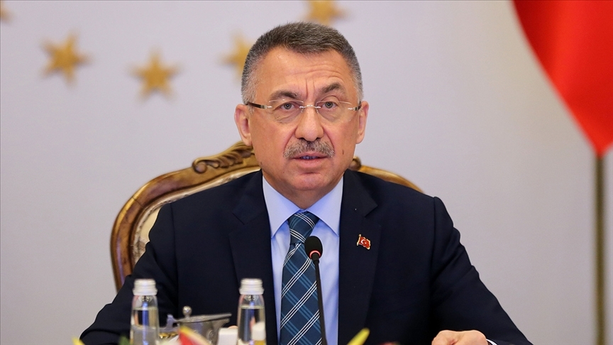 Cumhurbaşkanı Yardımcısı Oktay'dan şehit polis memuru için başsağlığı mesajı