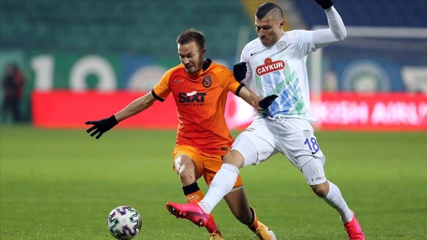 Football: Galatasaray hammer Rizespor 4-0 in Super Lig