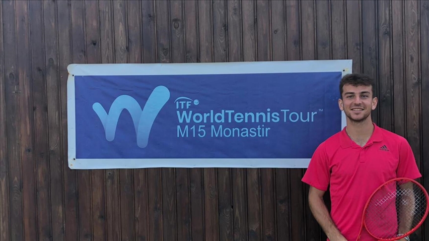 Milli tenisçi Ergi Kırkın Tunus'ta zirvede yer aldı