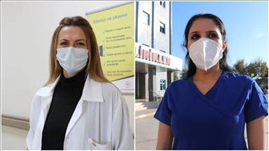 'Kovid-19 savaşçısı' hemşirelerden vatandaşlara duyarlılık çağrısı