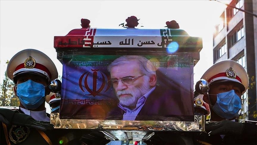 ئێران.. رێورەسمی بەخاکسپاردنی تەرمی موحسین فەخریزادە