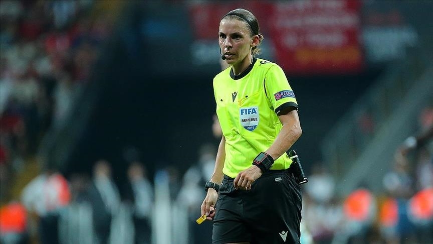 1st woman to referee UEFA Champions League game
